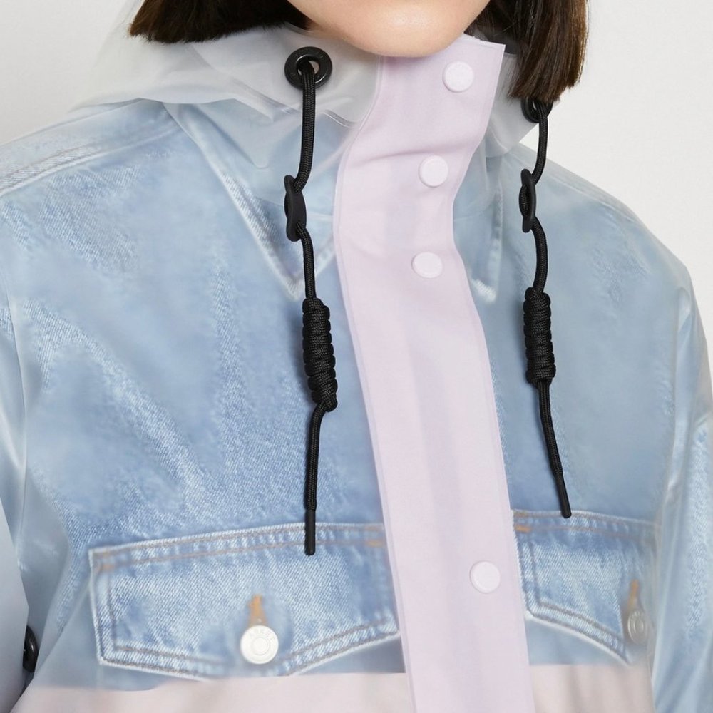 Hunter Play Transparent Waterproof Parka Jacket - Picture 3 of 8